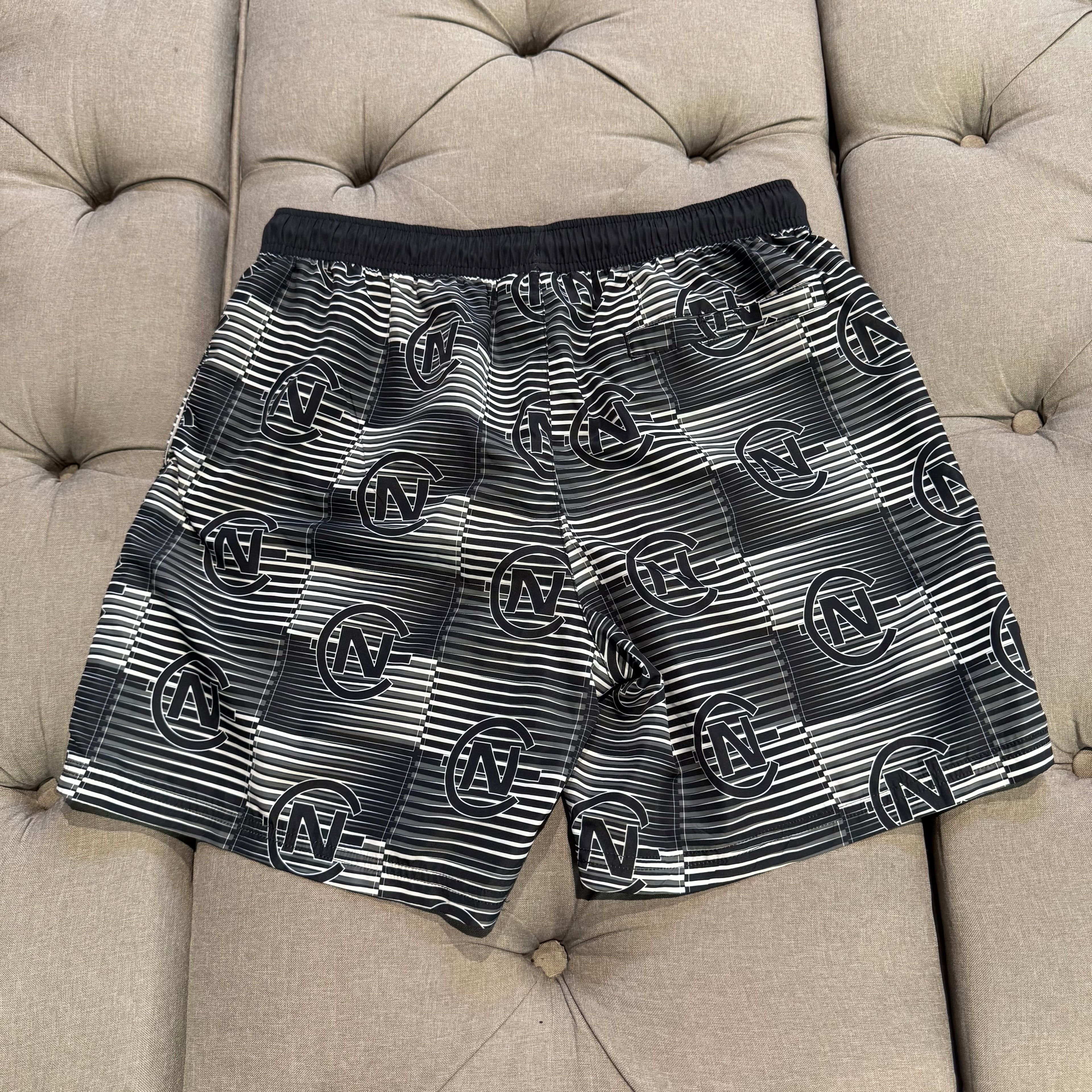 Nautica Competition Swim Shorts 'Navy Black White' (Second hand)