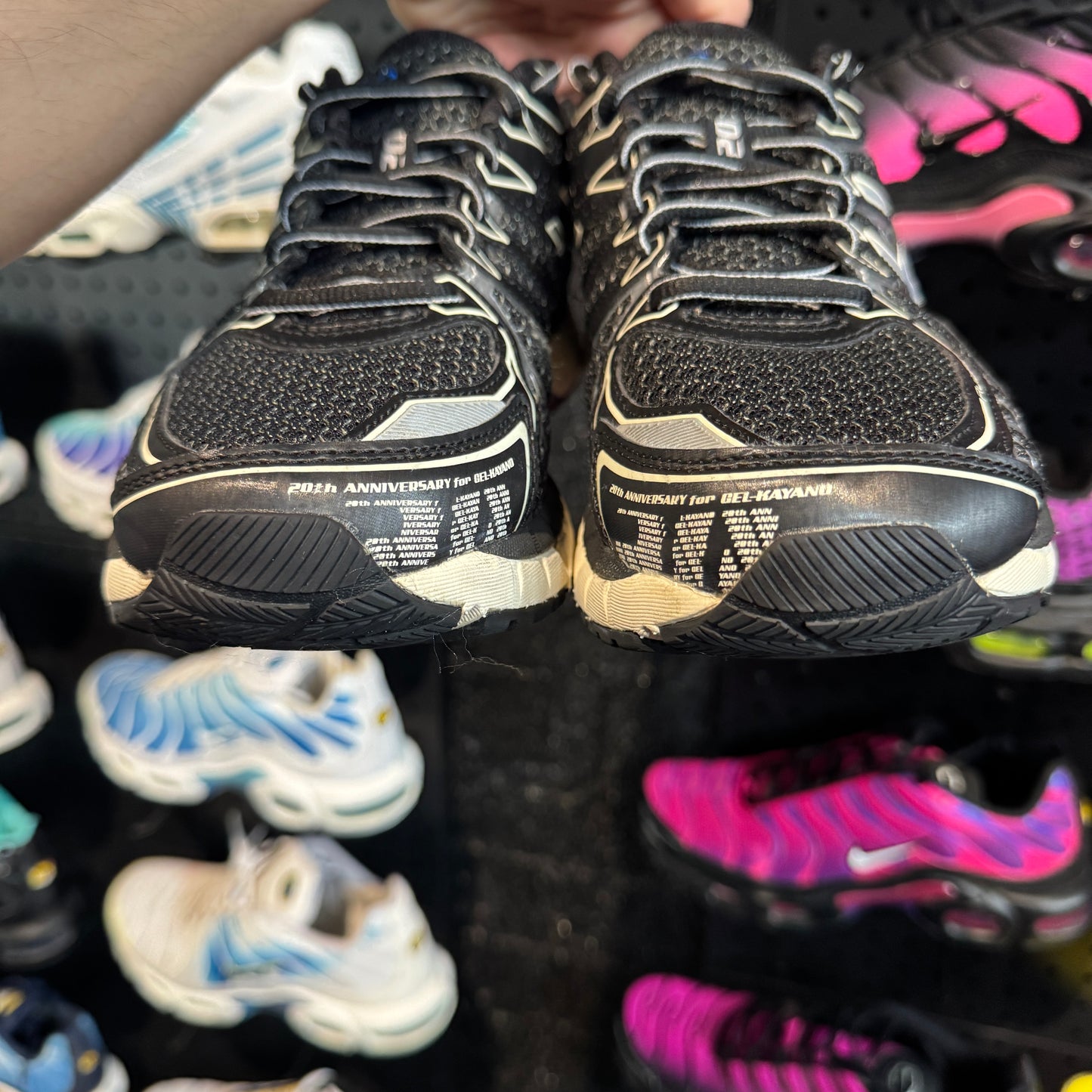 Asics Gel-Kayano 20 'Black Silver Blue' (Second hand)