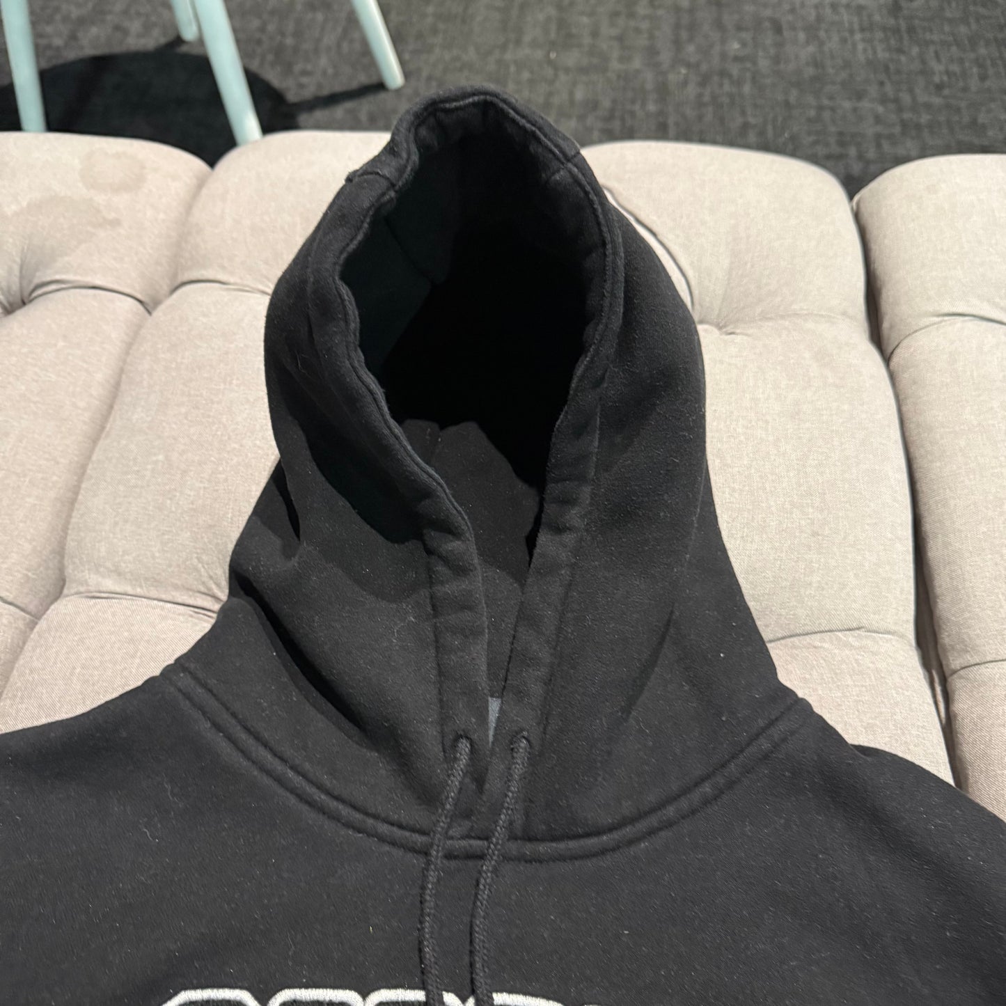Geedup Play For Keeps Hoodie 'Black White Black' (Second hand)