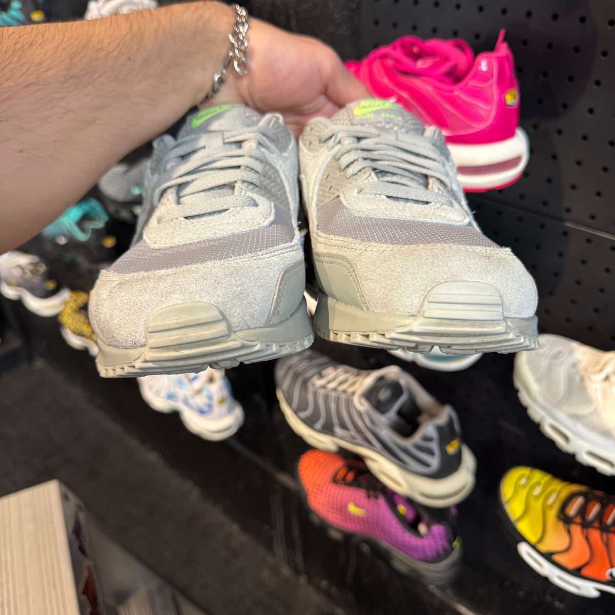 Nike Airmax 90 'Grey Neon' (Second hand)