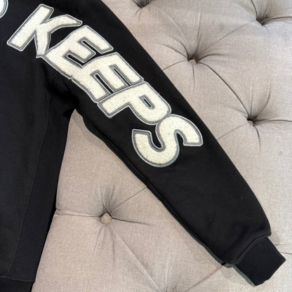 Geedup Play For Keeps Hoodie 'Black White' (Second hand)