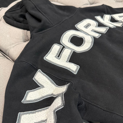 Geedup Play For Keeps Hoodie 'Black White' (Second hand)