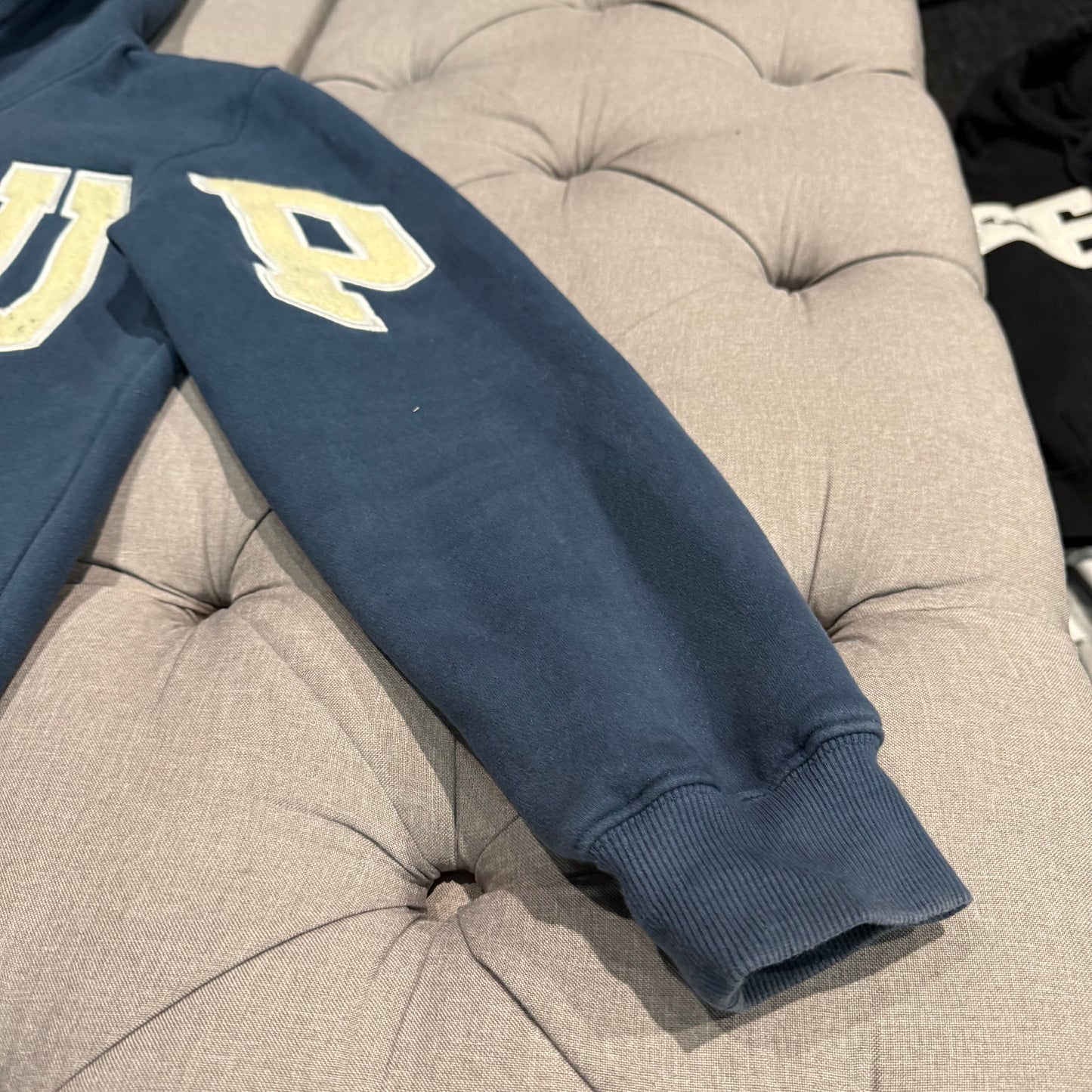 Geedup Team Logo Hoodie 'Blue Cream' (Second hand)