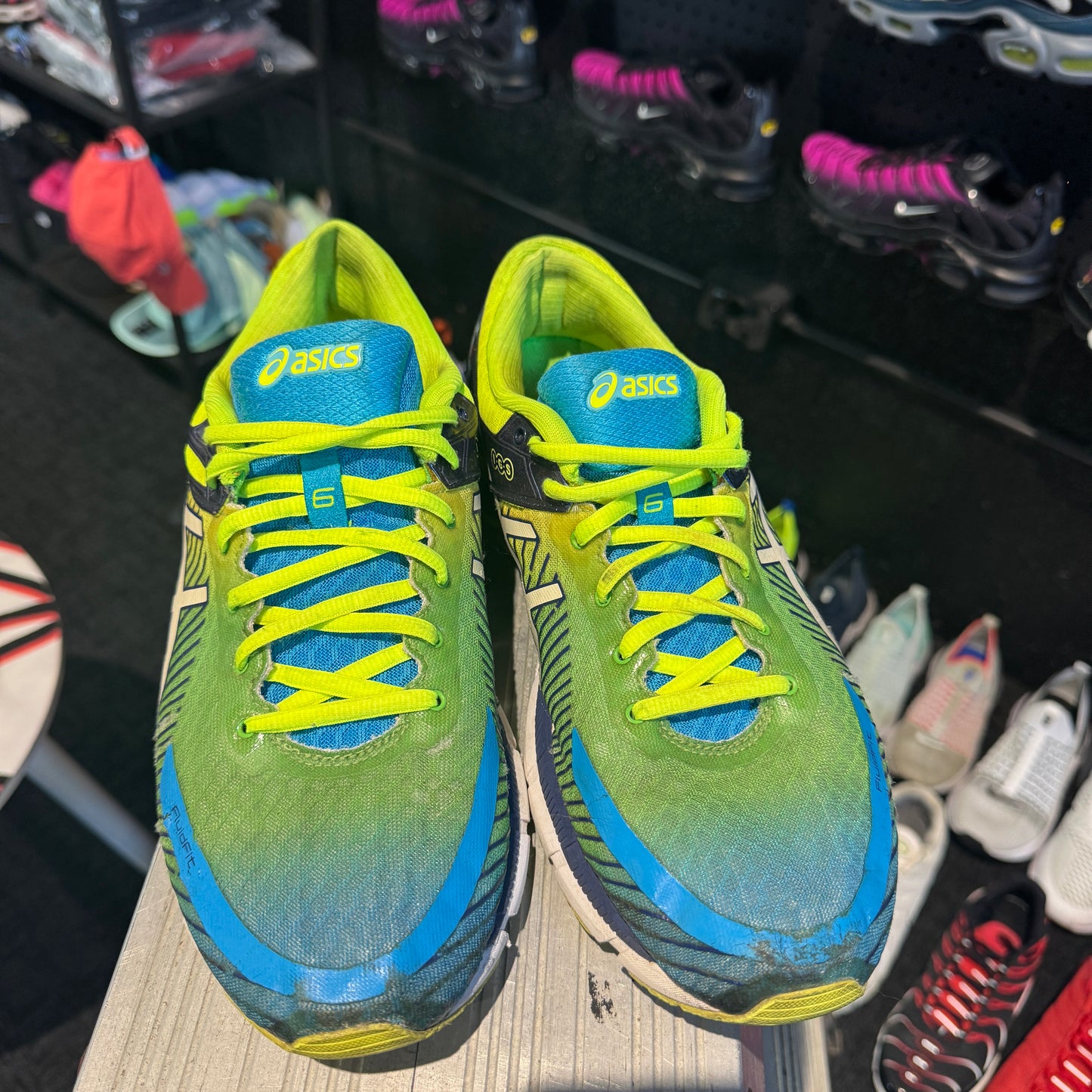 Asics Gel Kinsei 6 'Flash Yellow Blue Green' 2017 (Second hand)
