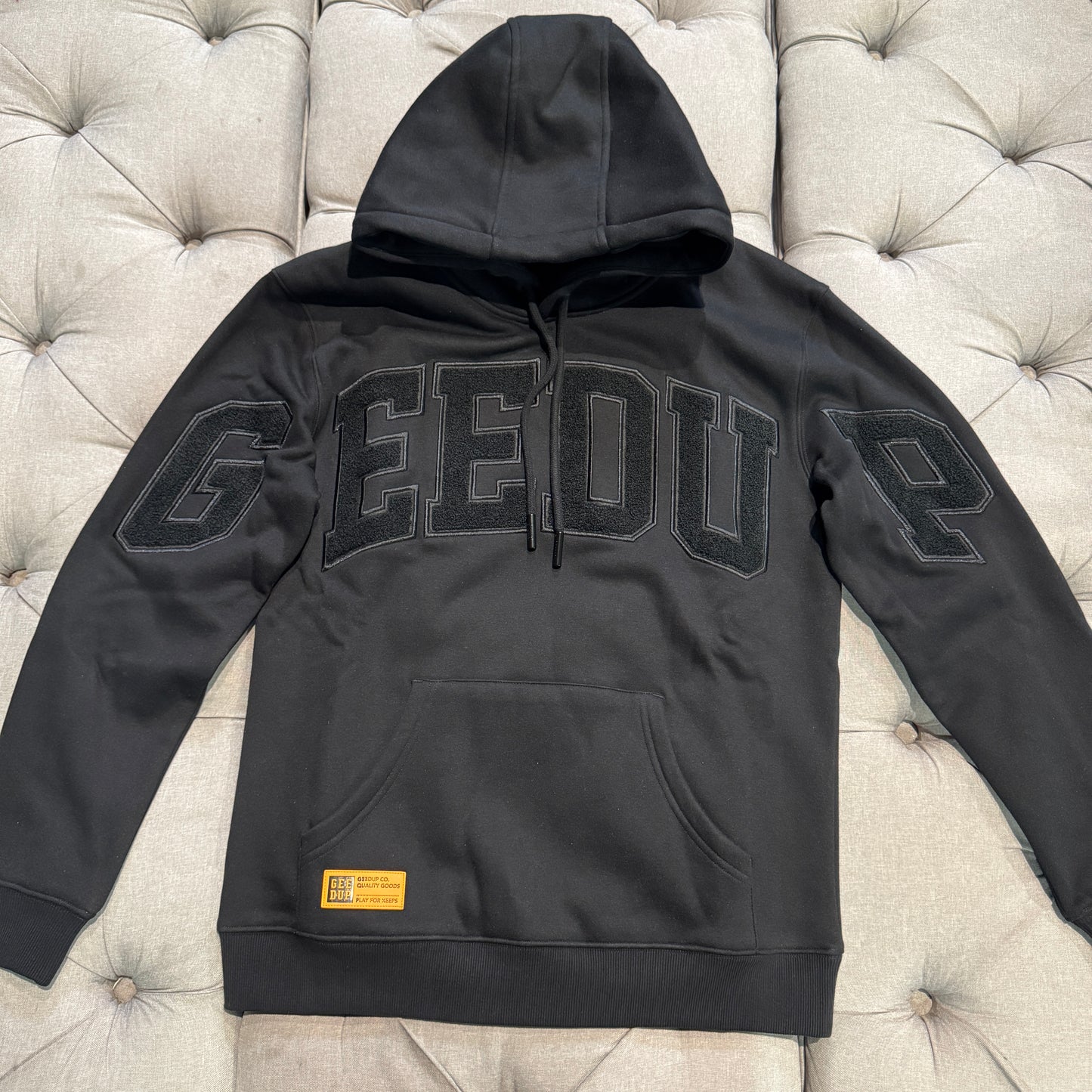 Geedup Team Logo Hoodie 'Blackout' (Brand New)