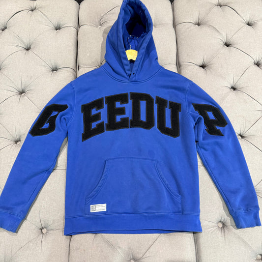 Geedup Team Logo Hoodie 'Royal Blue Black' (Second hand)