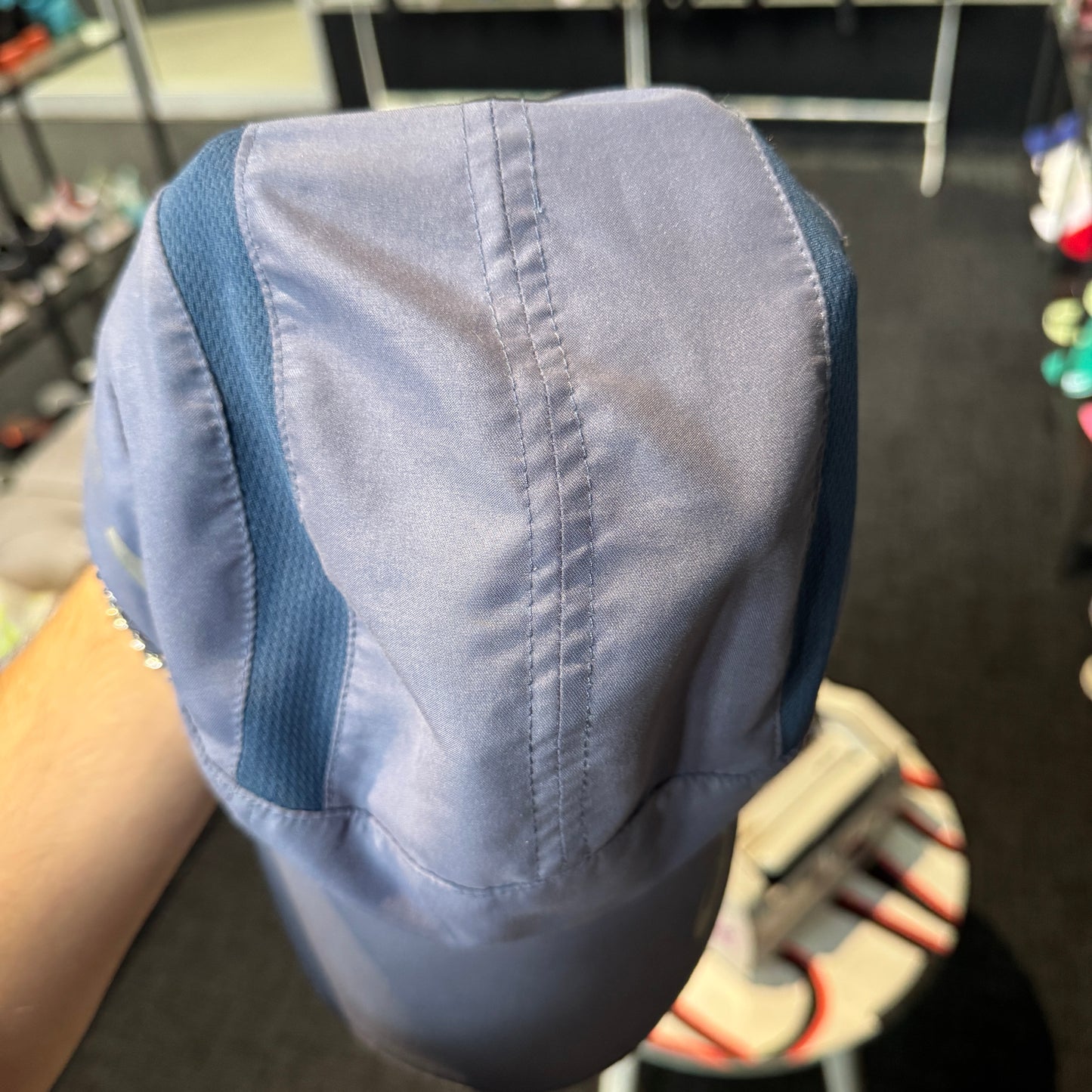 Asics Cap Brim Logo 'Blue' (Second hand)