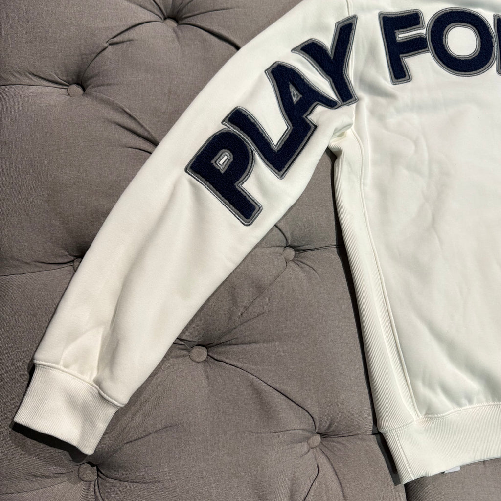 Geedup Play For Keeps Hoodie 'Cream Navy' (Second hand)