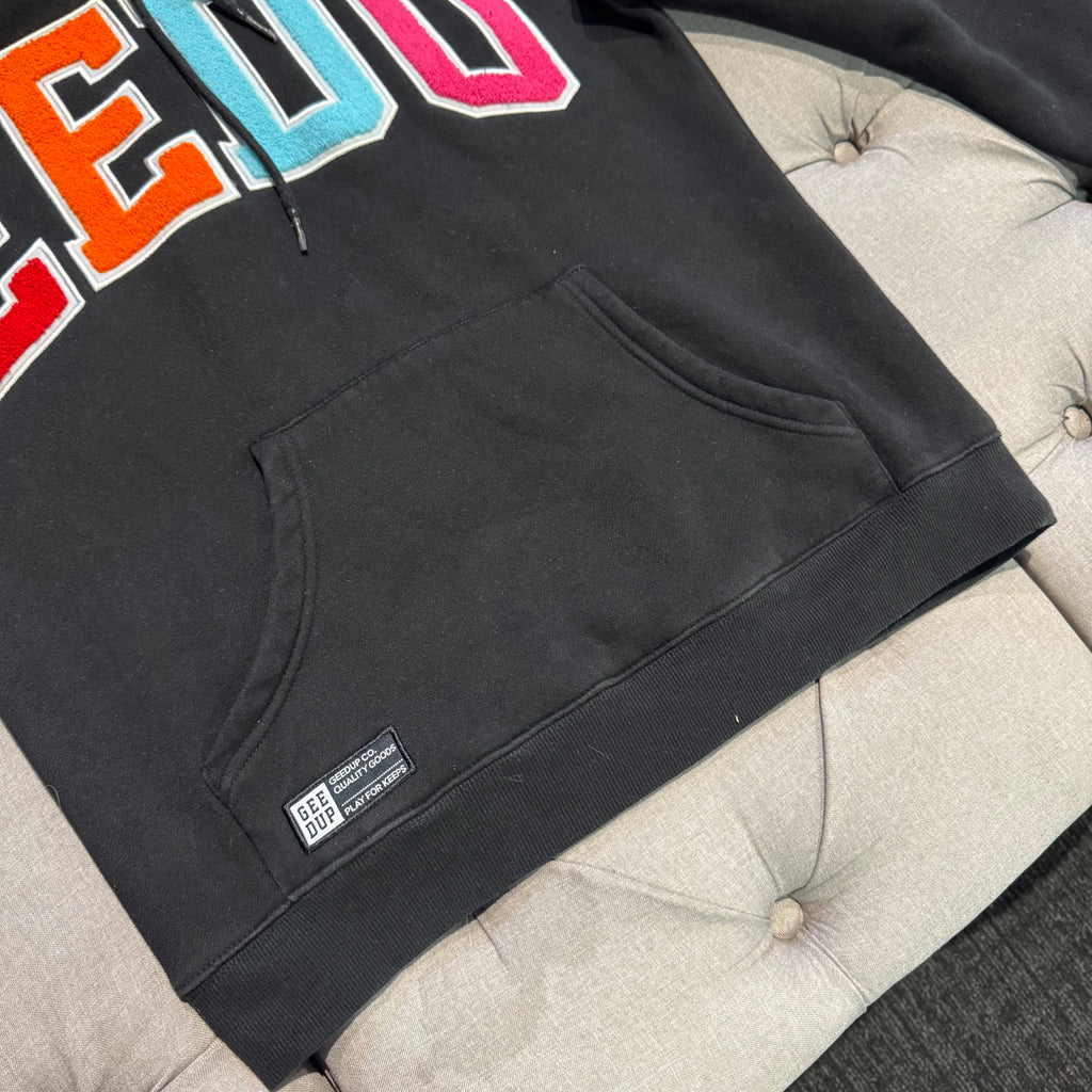 Geedup Team Logo Hoodie 'Rainbow 1.0' (Second hand)