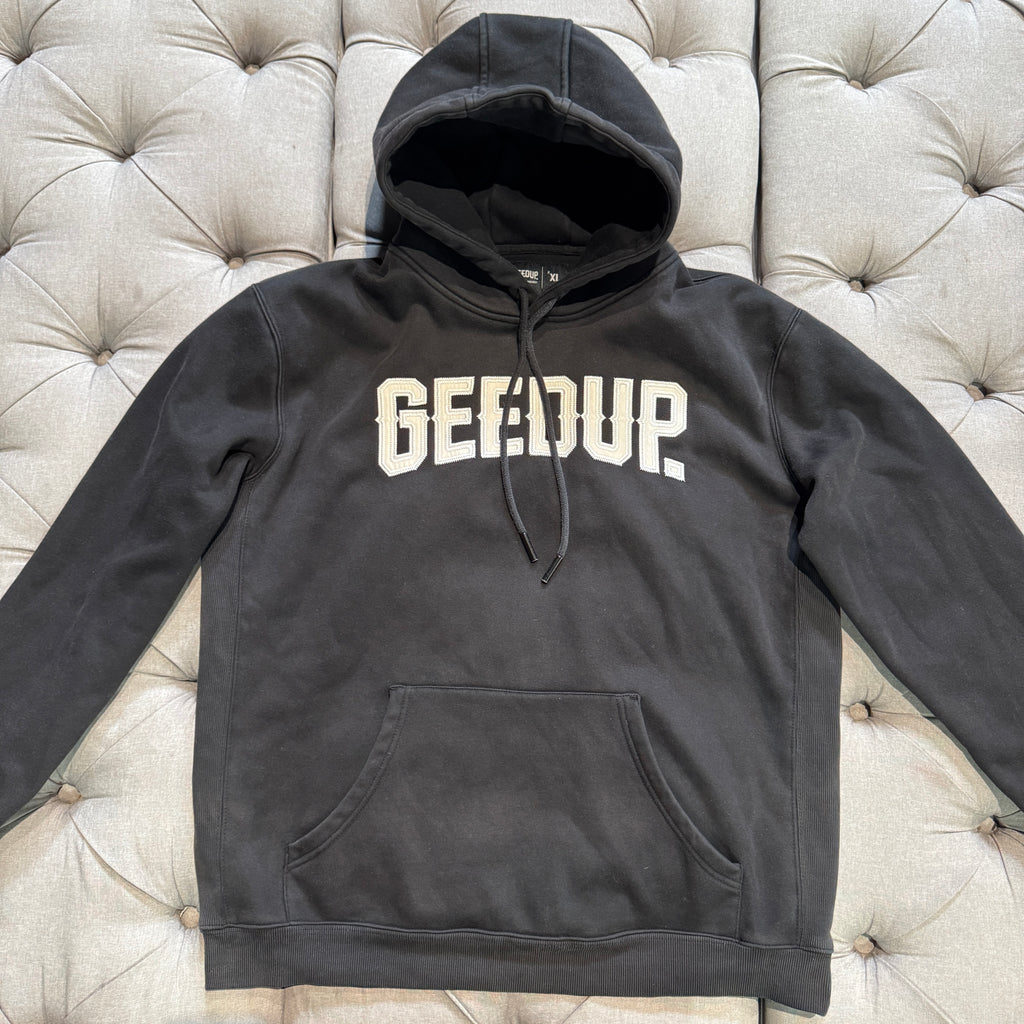 Geedup Cities Hoodie 'Black' (Second hand)