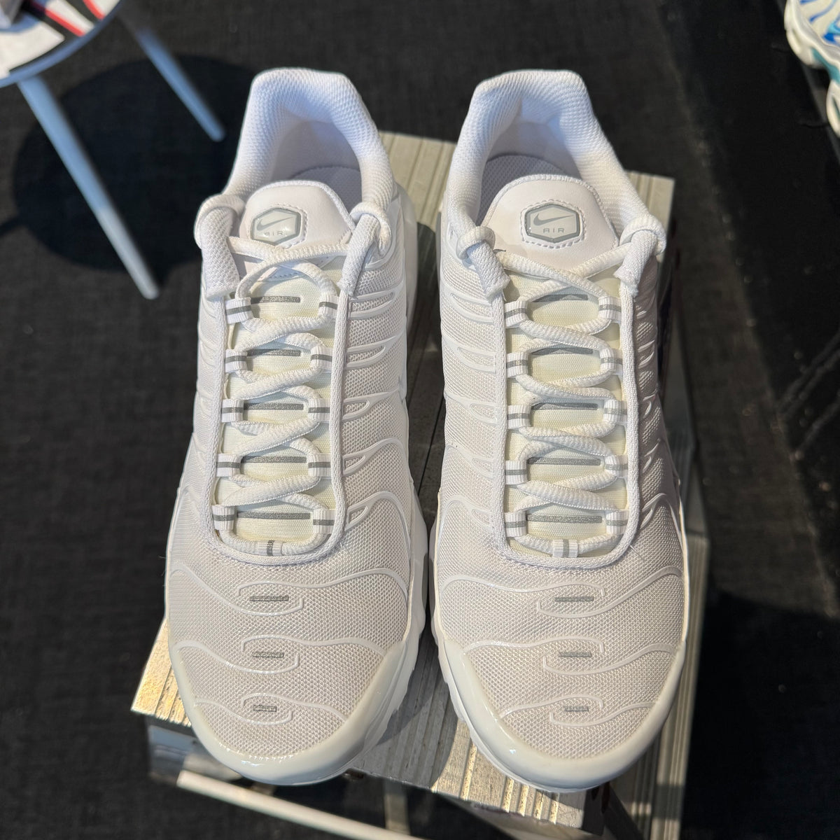 Nike Air Max Plus TN 'Triple White' (Brand New)