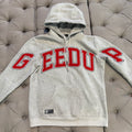 Geedup Team Logo Hoodie 'Grey Red' (Second hand)