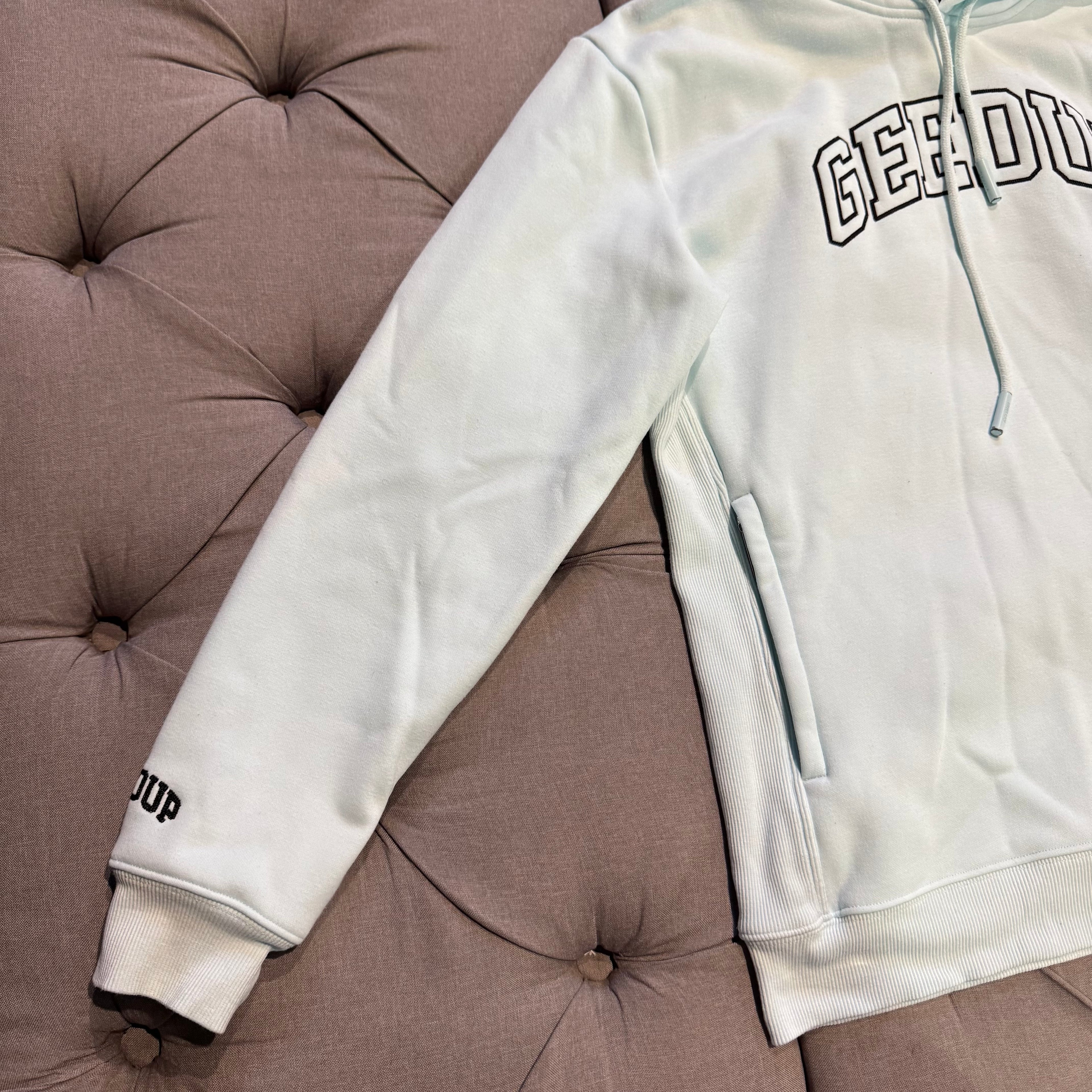 Geedup Brothers Proud Hoodie 'Teal Black' (Second hand)