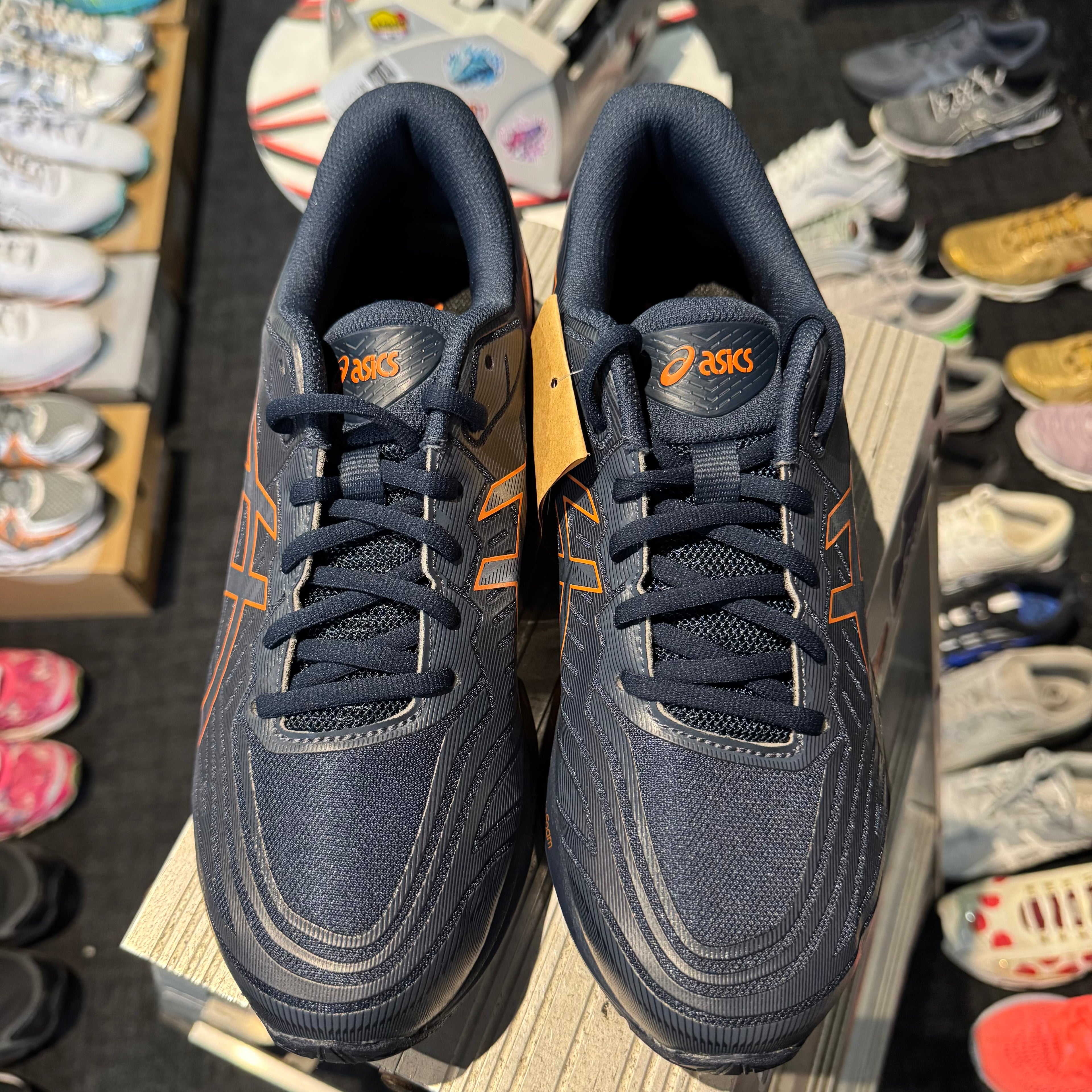 Asics Gel Quantum 360 7 'French Blue Lava Orange' (Brand New)
