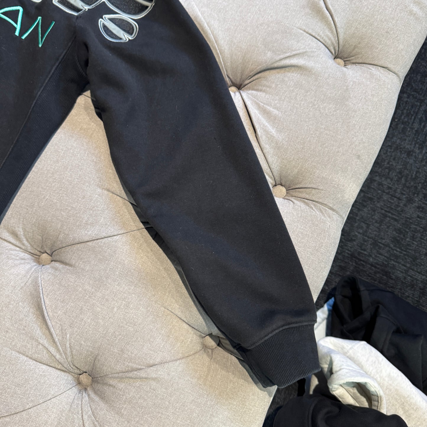 Geedup Sportsman Crewneck 'Black Teal' (Second hand)