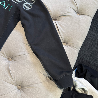 Geedup Sportsman Crewneck 'Black Teal' (Second hand)