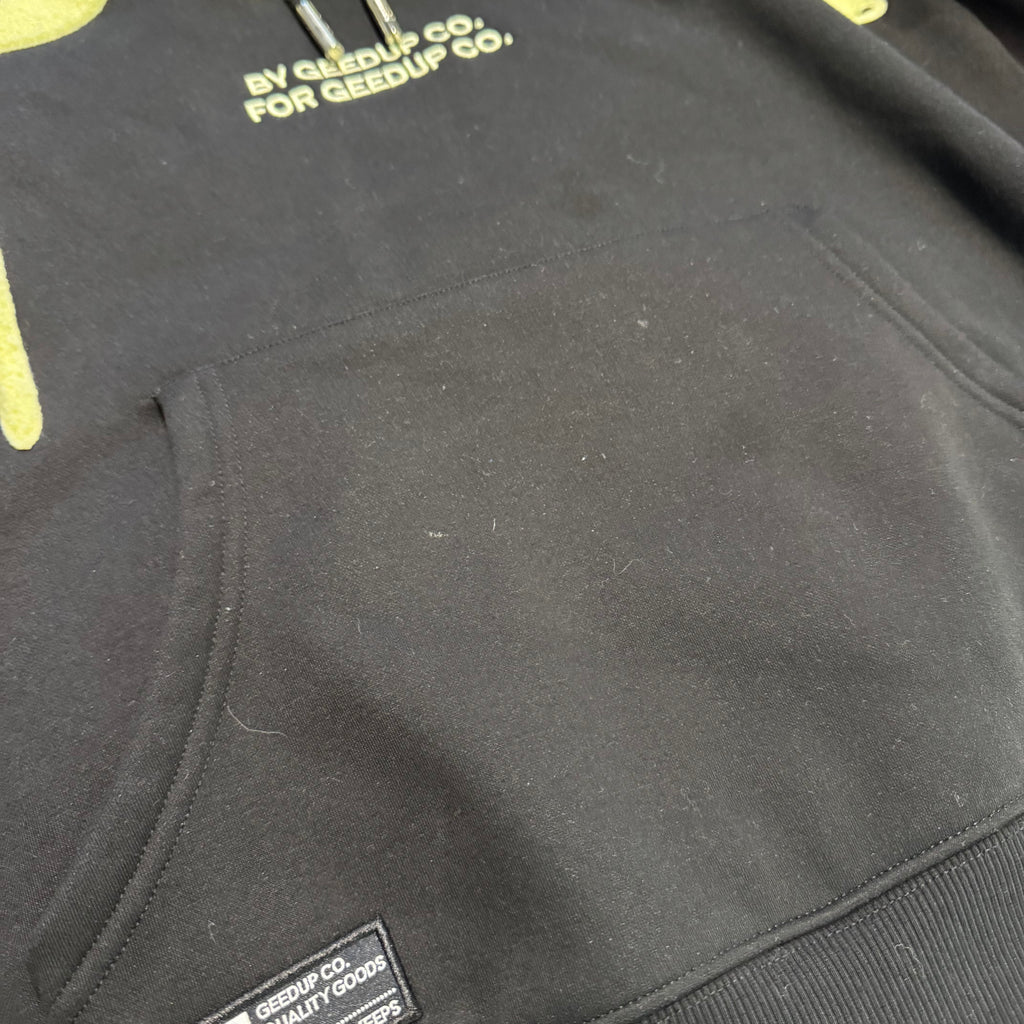 Geedup Handstyle Hoodie 'Black Sorbet' (Second hand)