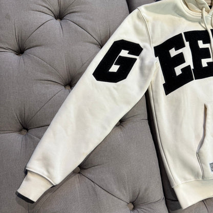 Geedup Team Logo Hoodie 'Buttercream Black' (Second hand)