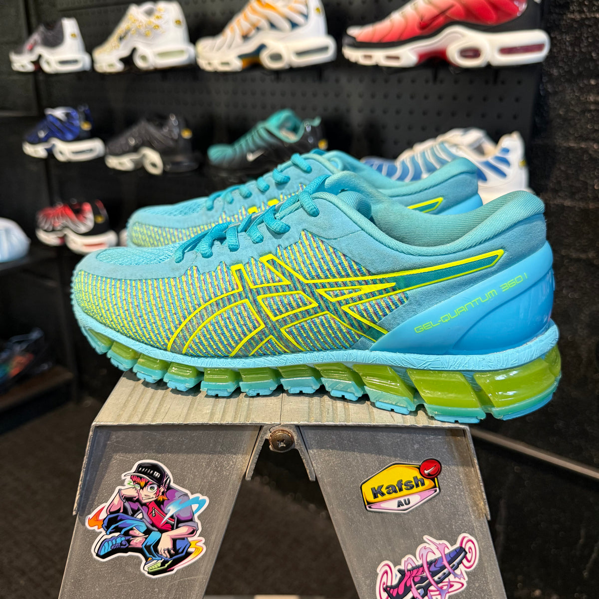 Asics Gel-Quantum 360 CM 'Aquarium Safety Yellow' (Second hand)