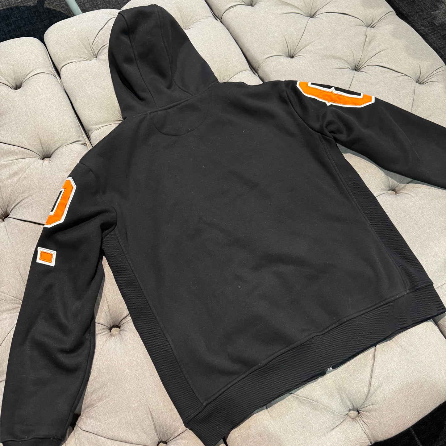 Geedup Zip-Up Jacket GDUP Logo 'Orange' (Second hand)