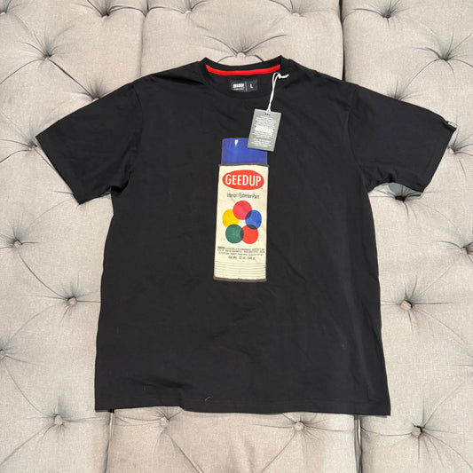 Geedup Spraycan T-shirt 'Black' (Brand New)
