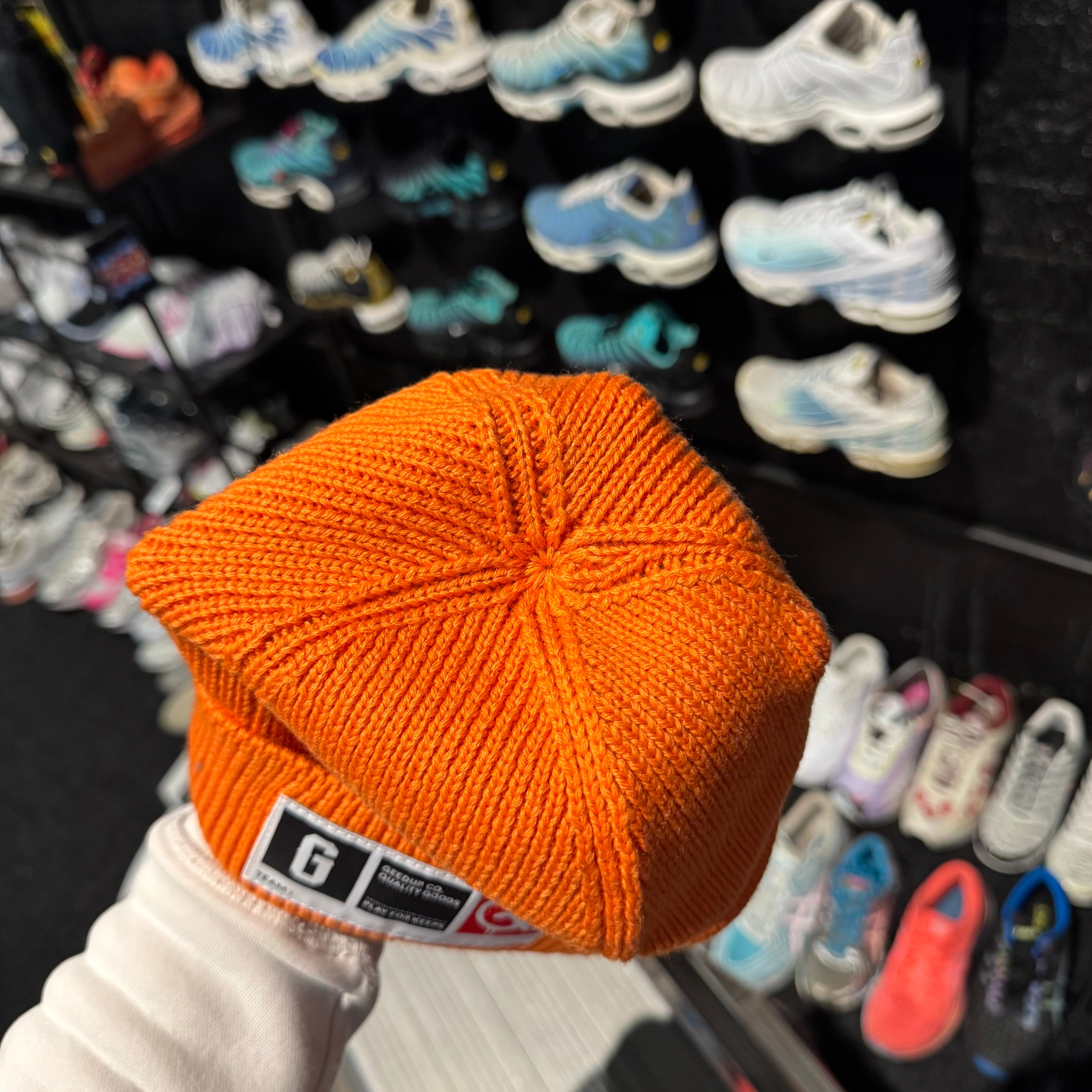 Geedup Team Label Beanie 'Orange' (Brand New)