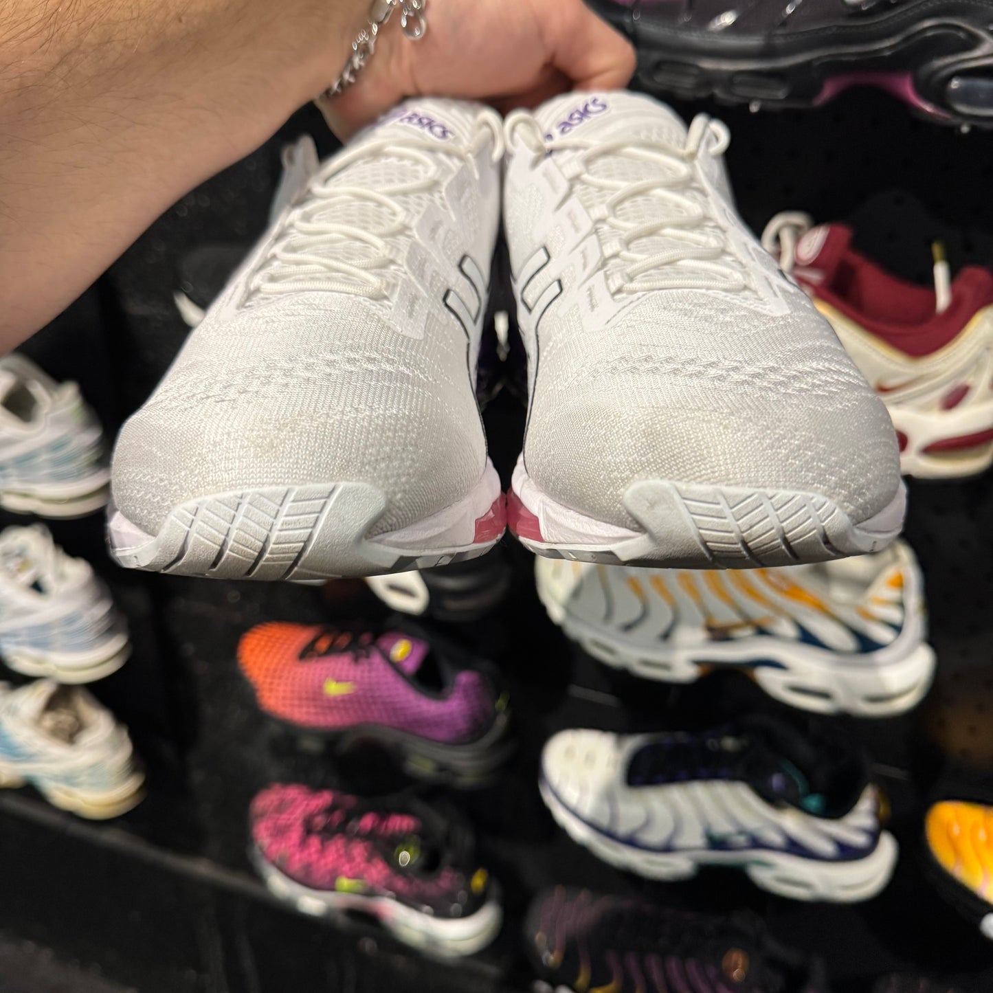 Asics Gel-Quantum 360 5 'Jacquard White Edo Purple' (Second hand)