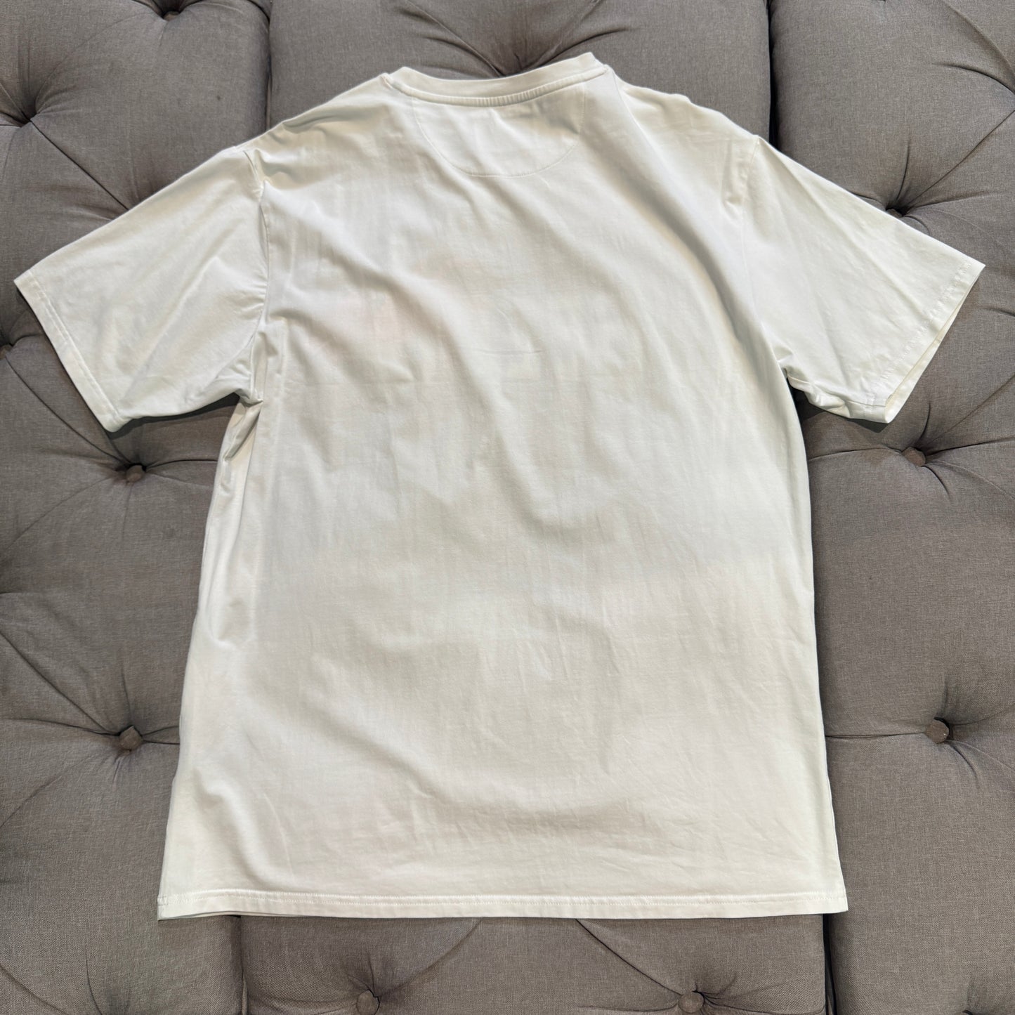 Geedup Silver Team Logo Pink Handstyle T-Shirt 'White' (Second hand)