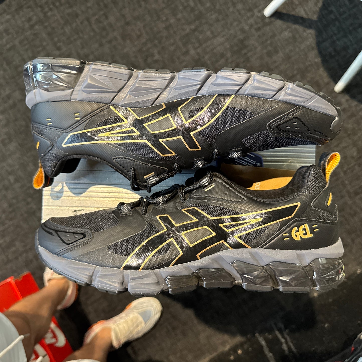 Asics Gel-Quantum 180 ‘Black Pure Gold' (Brand New)