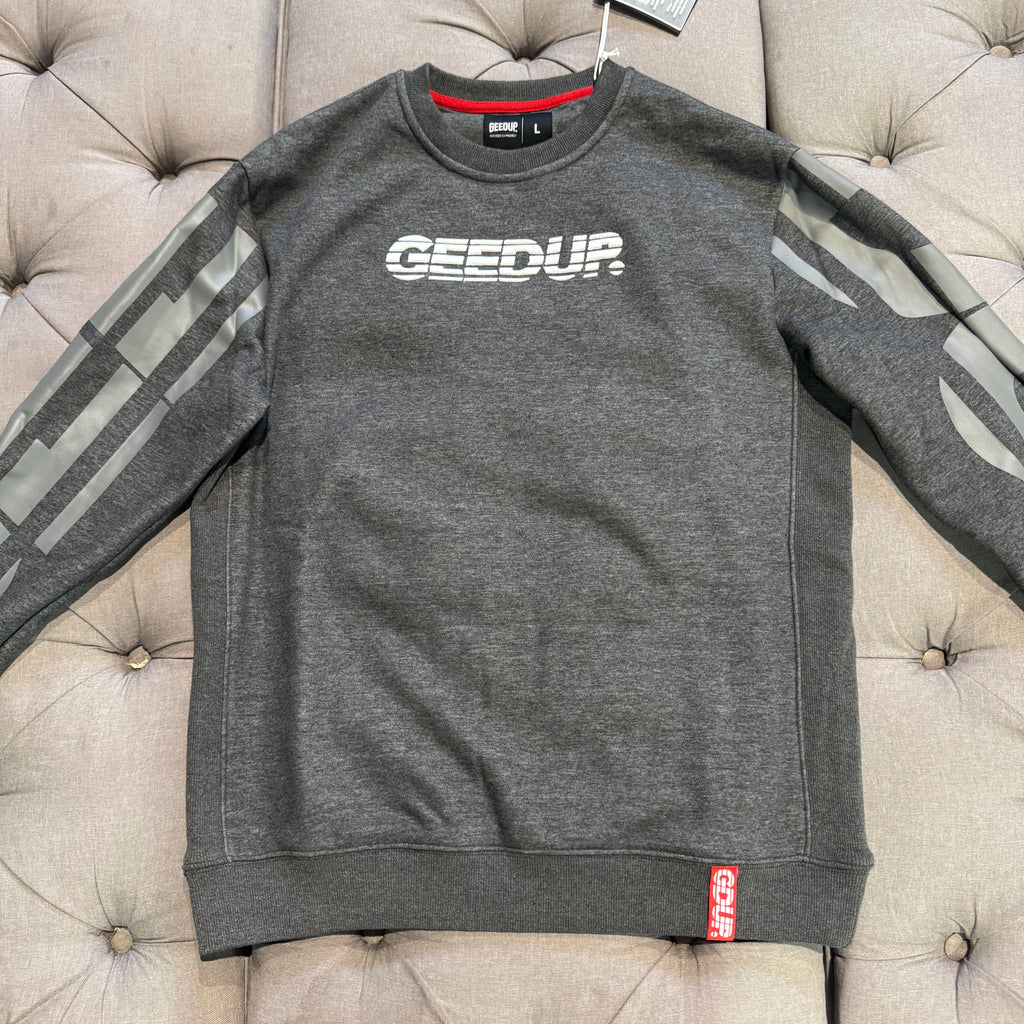 Geedup Sportsman Crewneck 'Dark Grey' (Brand New)