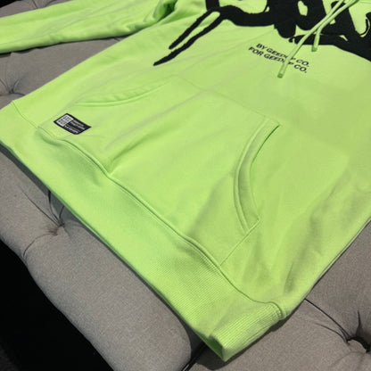 Geedup Handstyle Hoodie 'Pastel Green' (Second hand)