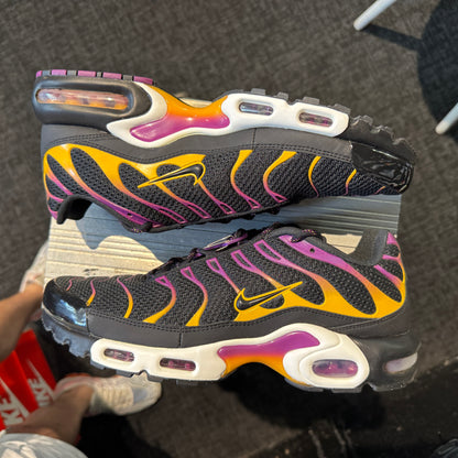 Nike Air Max Plus TN 'Black University Gold Viotech Purple' (Brand New)