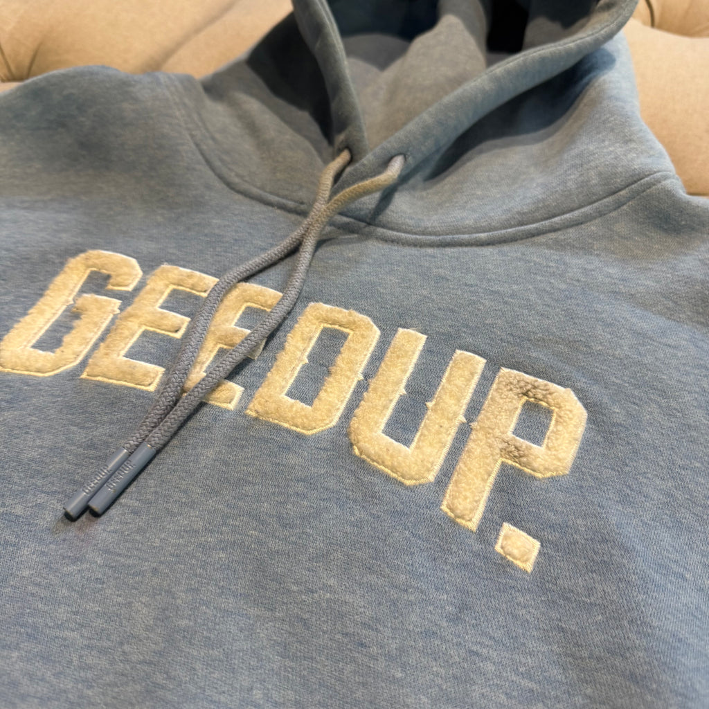 Geedup Play For Keeps Hoodie 'Ice Blue' (Second hand)