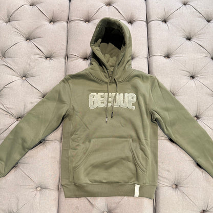 Geedup Play For Keeps Hoodie 'Olive Green' (Brand New)