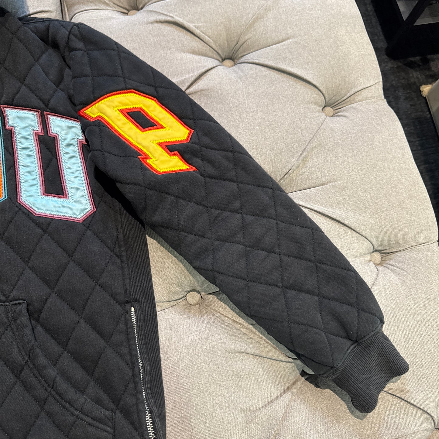 Geedup Team Logo Hoodie 'Holy Grail Multi Color 2.0 Quilt' (Second hand)