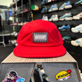 Geedup Core Logo Ripstop 5 Panel Hat 'Red' (Brand New)