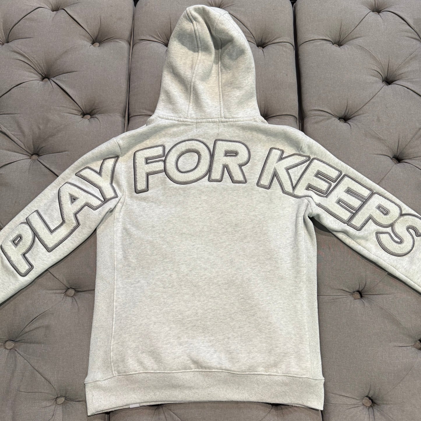 Geedup Play For Keeps Hoodie 'Marle White' (Second hand)