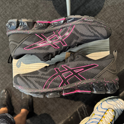 Asics Gel-Quantum 360 7 Knit Tokyo Neon 'Black Pink' (Brand New)