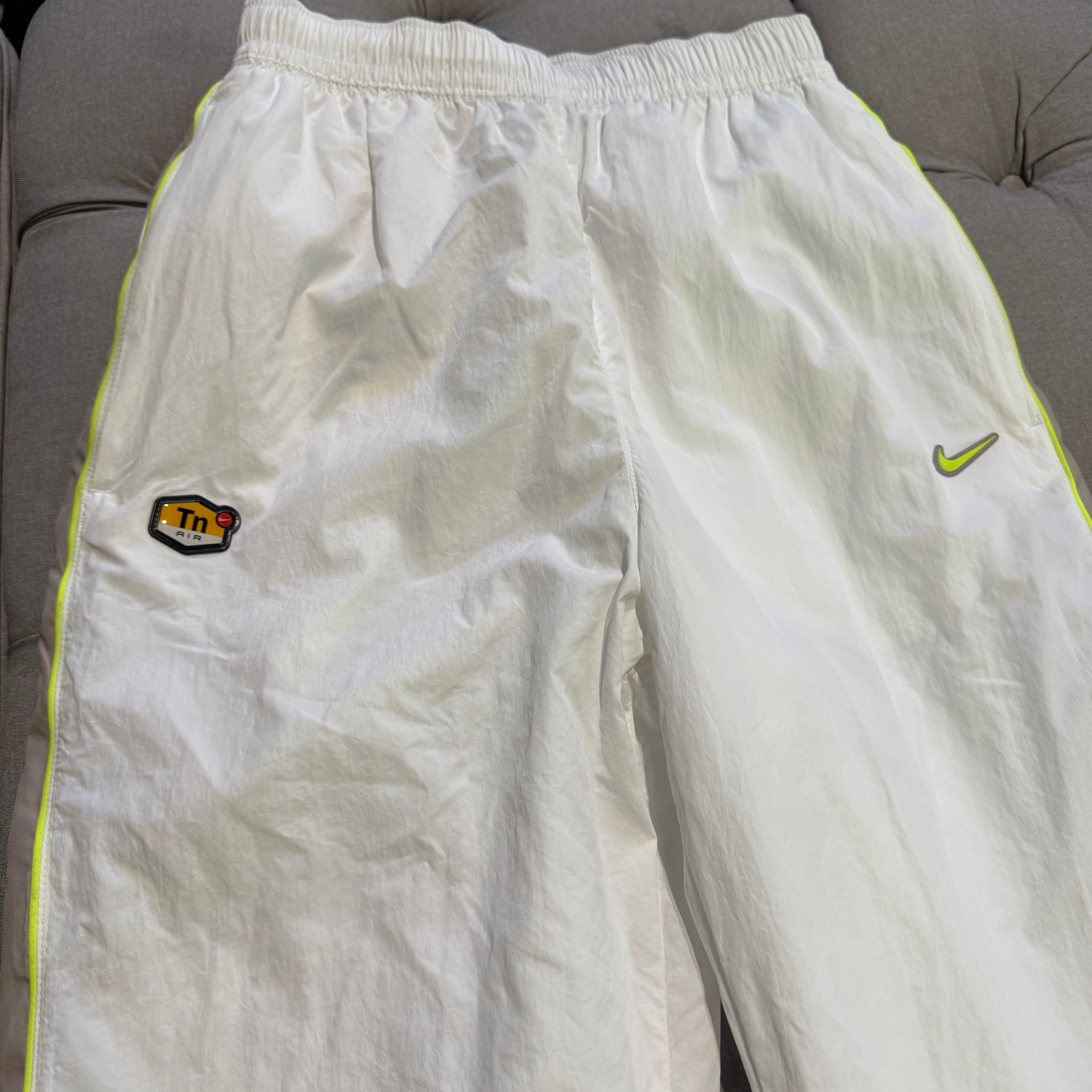 Nike TN Parachute Track Pants 'White Neon' (Second hand)