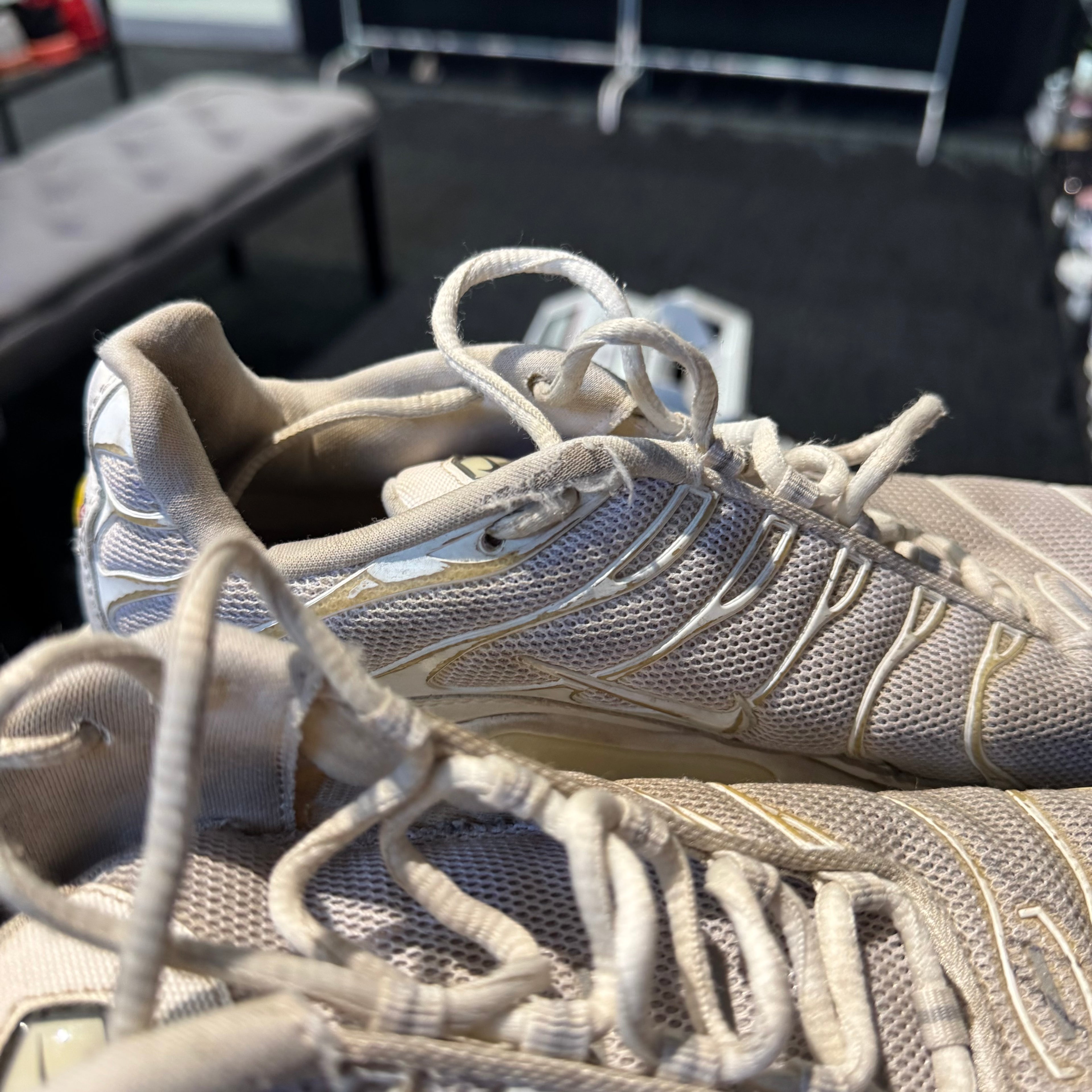 Nike Air Max Plus TN 'Casper Triple White' (Second hand)