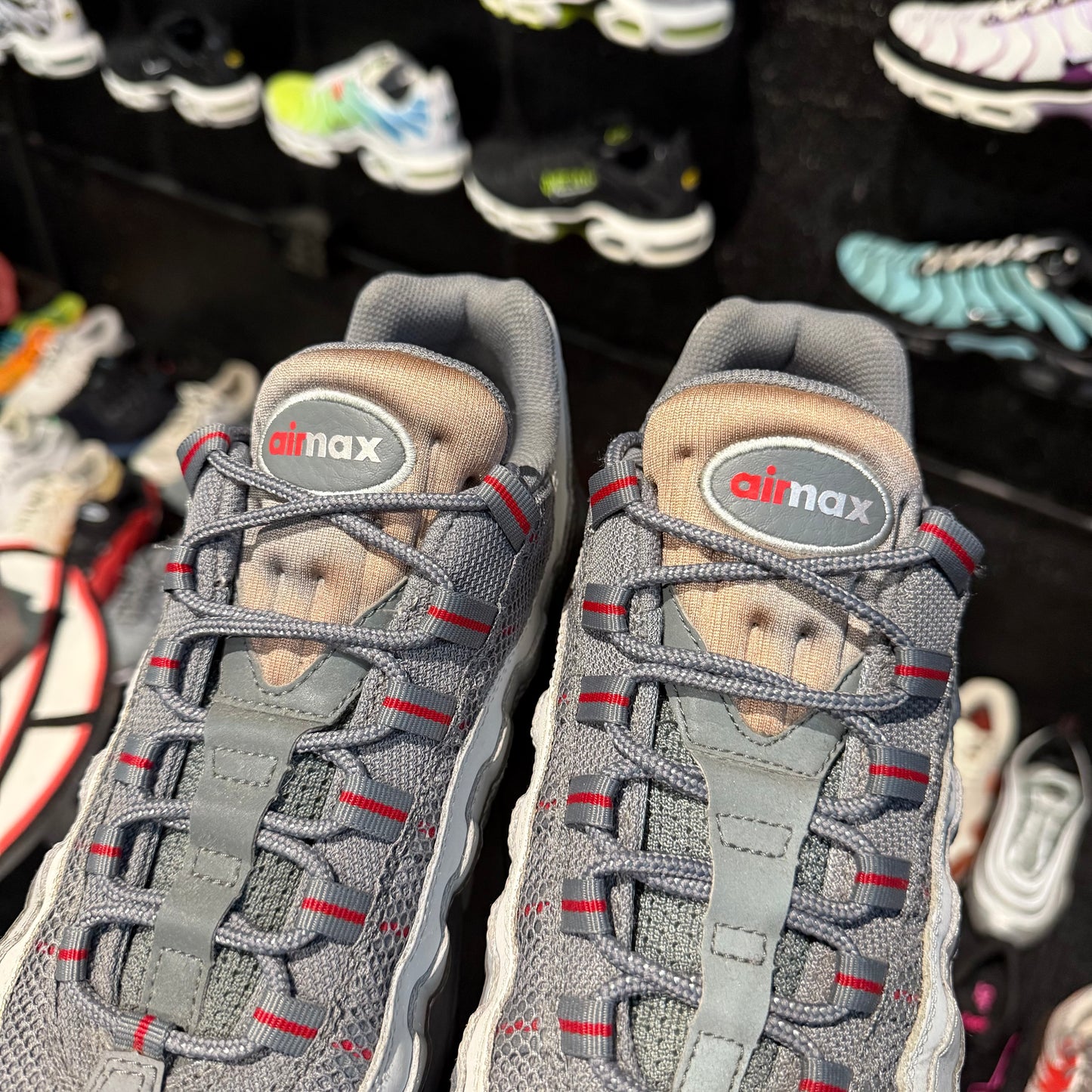 Nike Air Max 95 Essential 'Smoke Grey University Red' (Second hand)