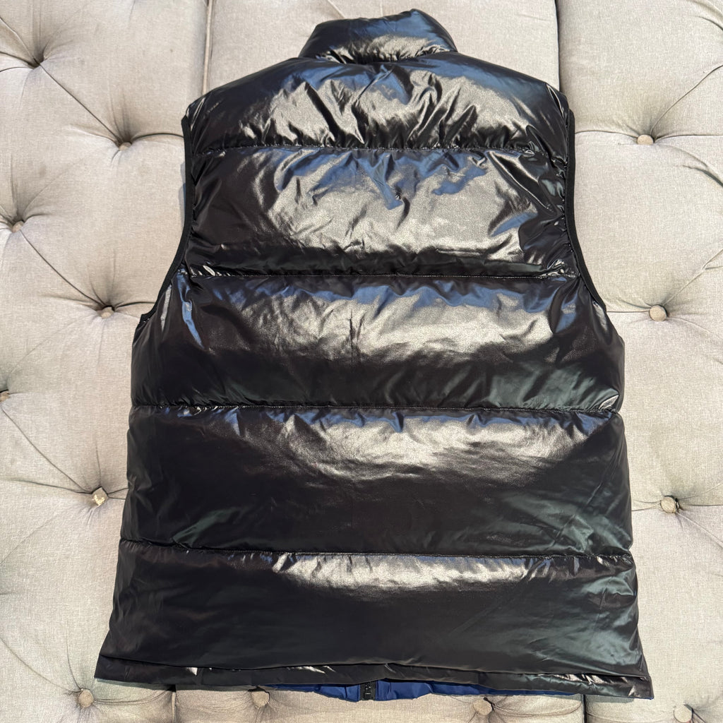 Geedup Reversible GDUP PFK Puffer Vest 'Blue Black' (Second hand)