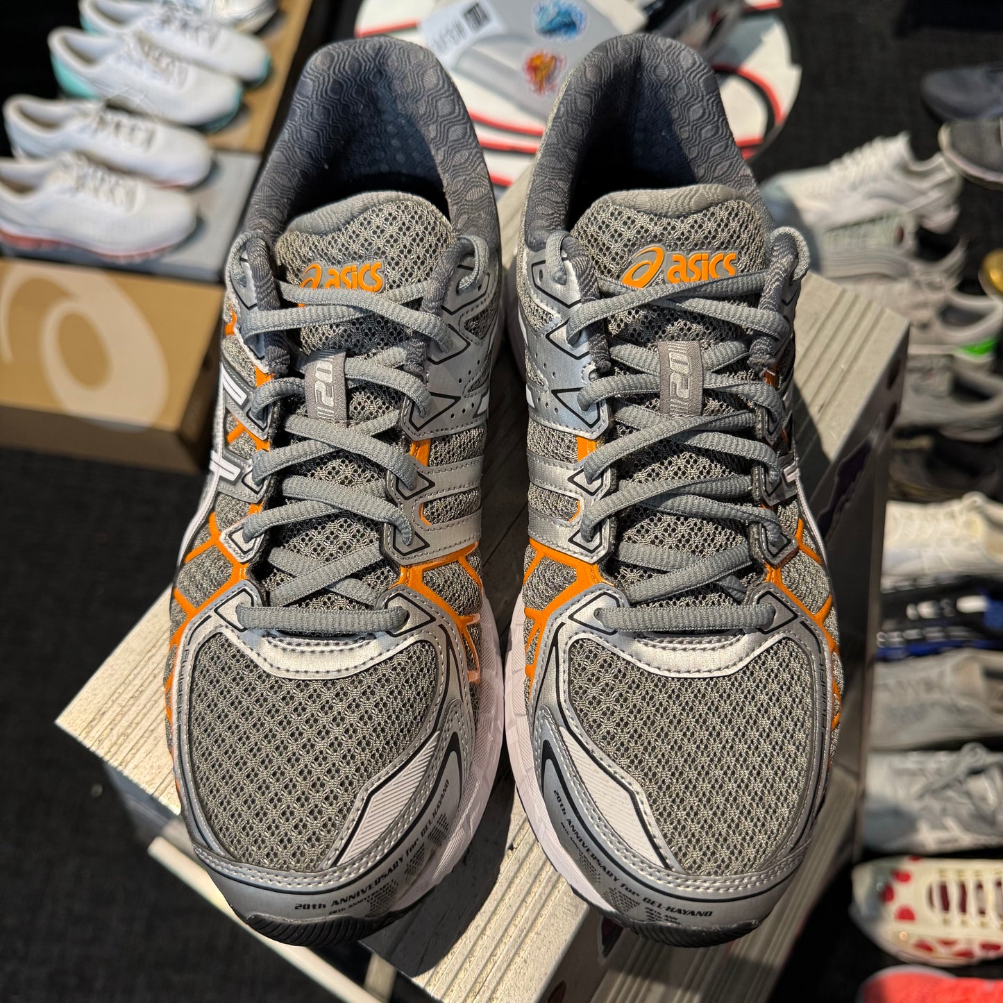 Asics Gel Kayano 20 'Clay Grey White' (Second hand)