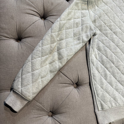 Geedup Stitched Quilt Hoodie 'Grey' (Second hand)