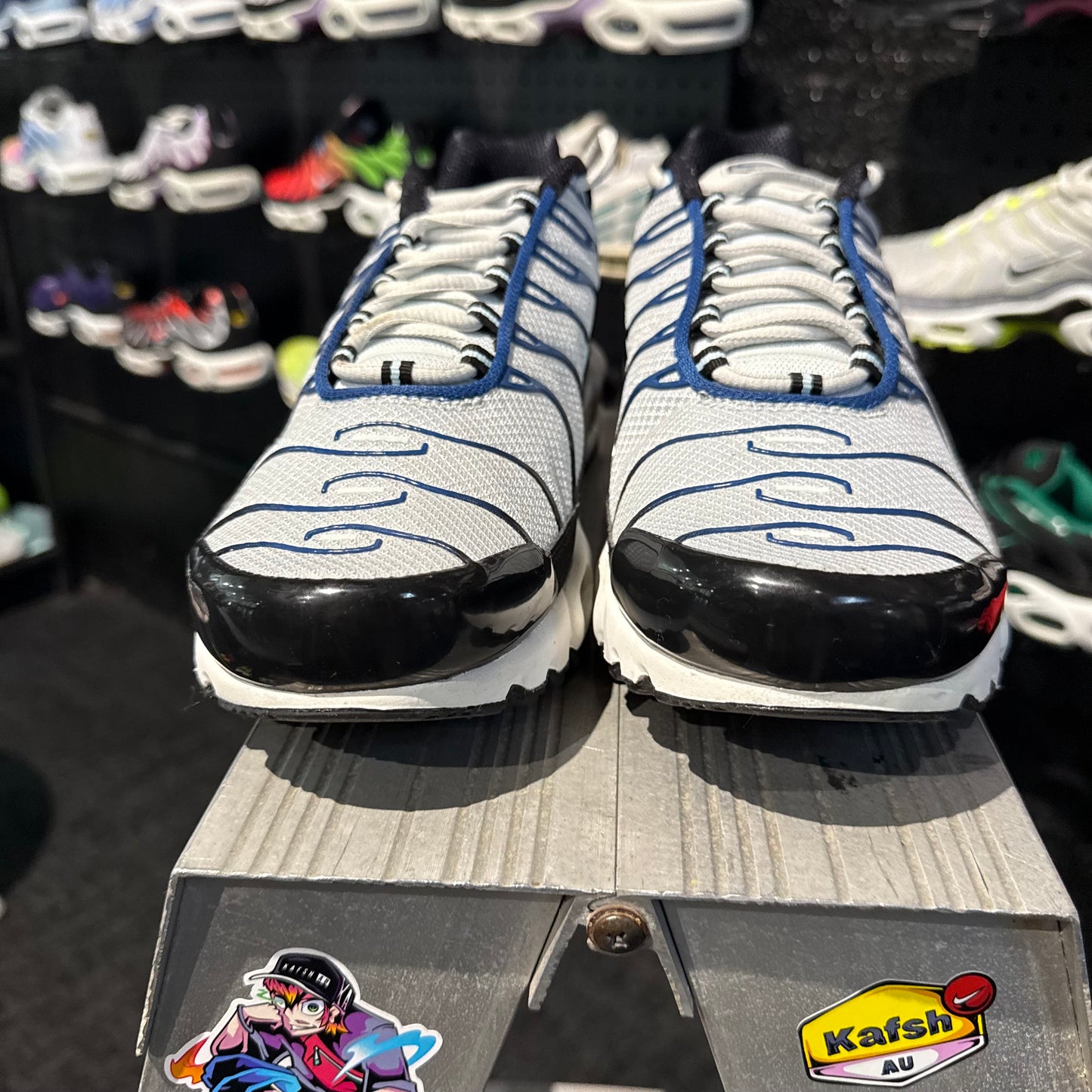 Nike Air Max Plus TN 'Pure Platinum Court Blue' (Brand New)