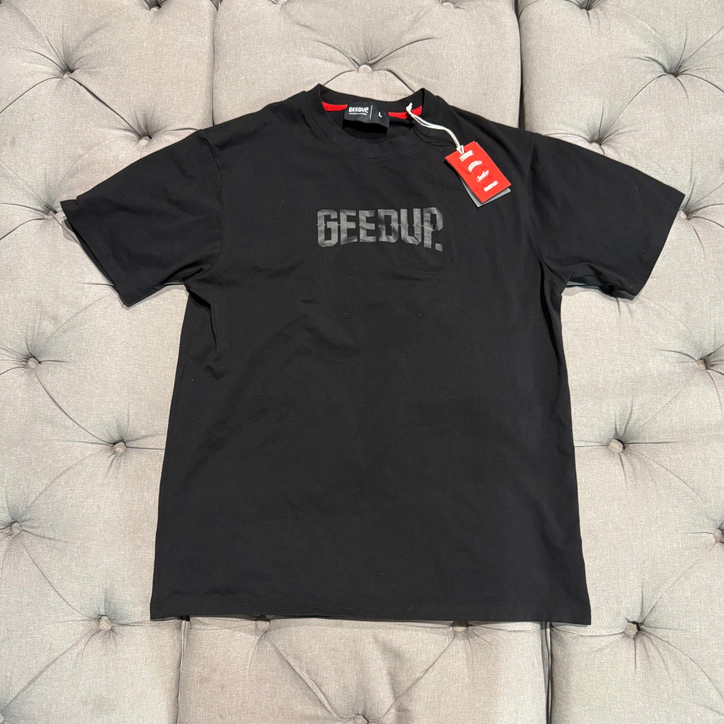 Geedup Always Neighbourhood T-shirt 'Blackout' (Brand New)