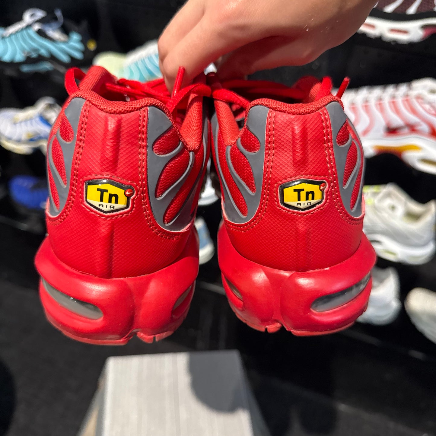Nike Air Max Plus TN 'University Red Pure Platinum' 2017 (Second hand)