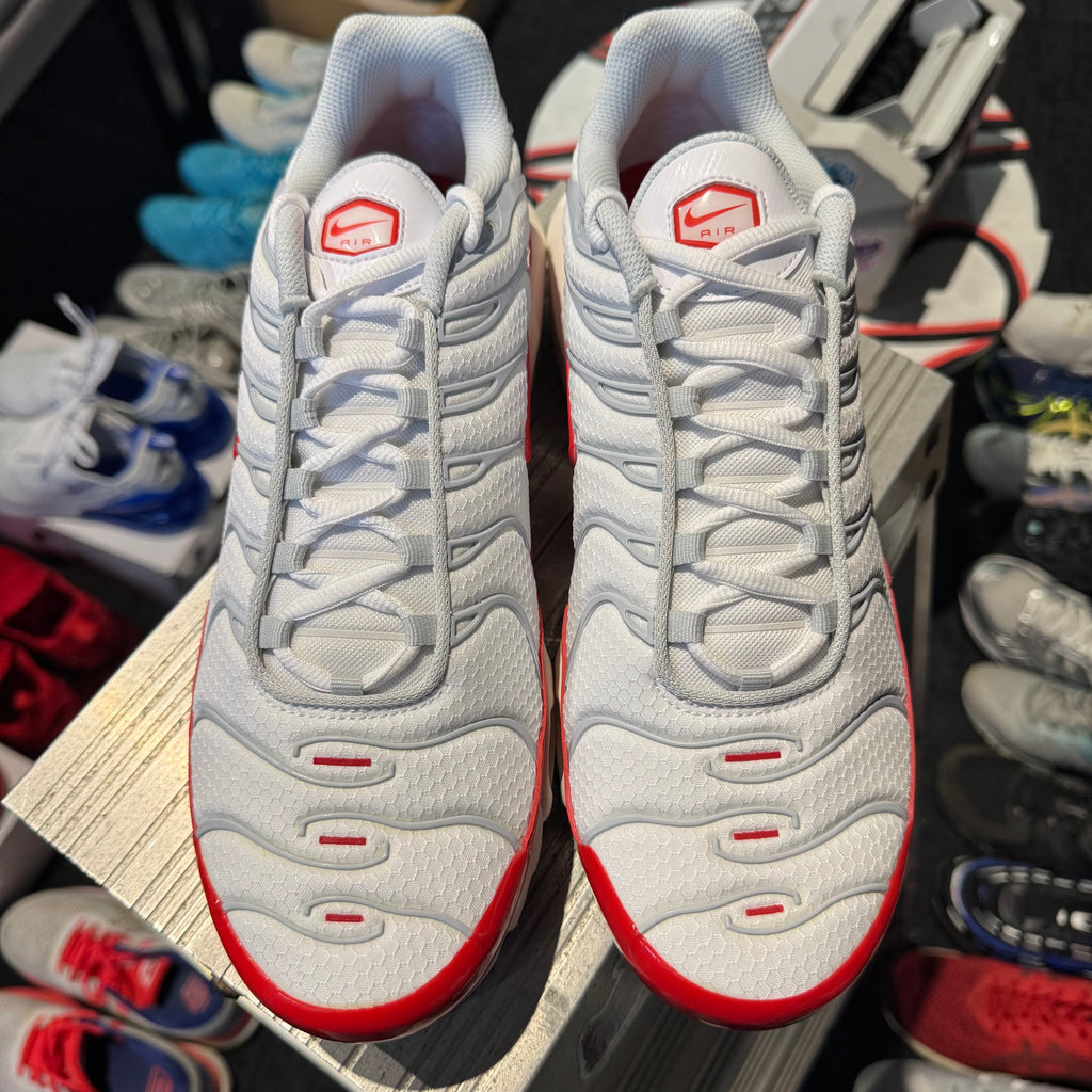 Nike Air Max Plus TN 'White University Red AM1 Tribute Sport Red' (Brand New)