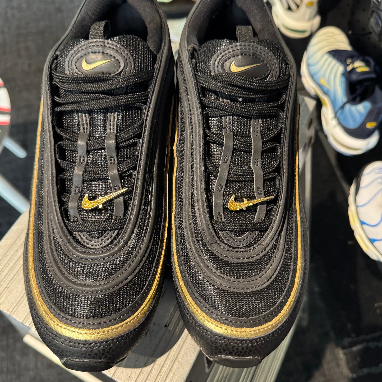 Nike Air Max 97 'Black Metallic Gold' (Brand New)