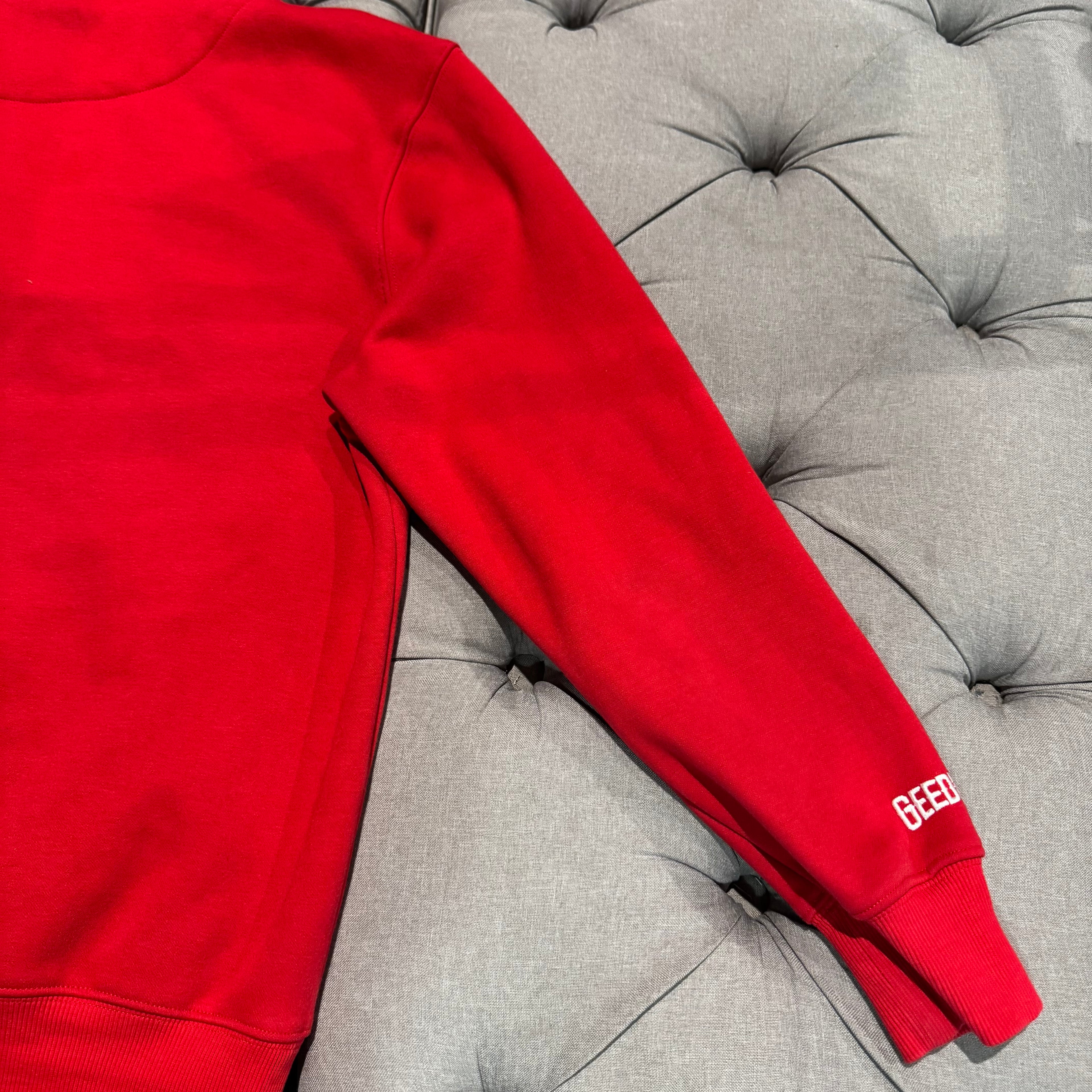 Geedup Trapstar x Handstyle x Irongate T Hoodie 'Red' (Second hand)
